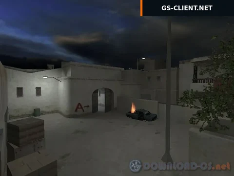 карта css_dust2night_gob1 для CS 1.6