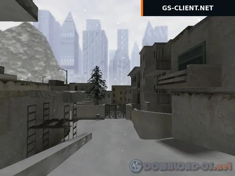 карта css_dust2winter_go для CS 1.6
