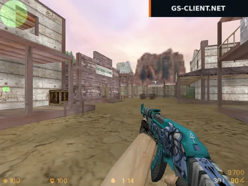 Ak-47 Anubis Blue