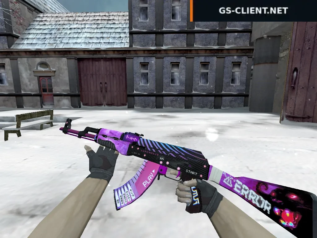 AK-47 Dark Vaporwave