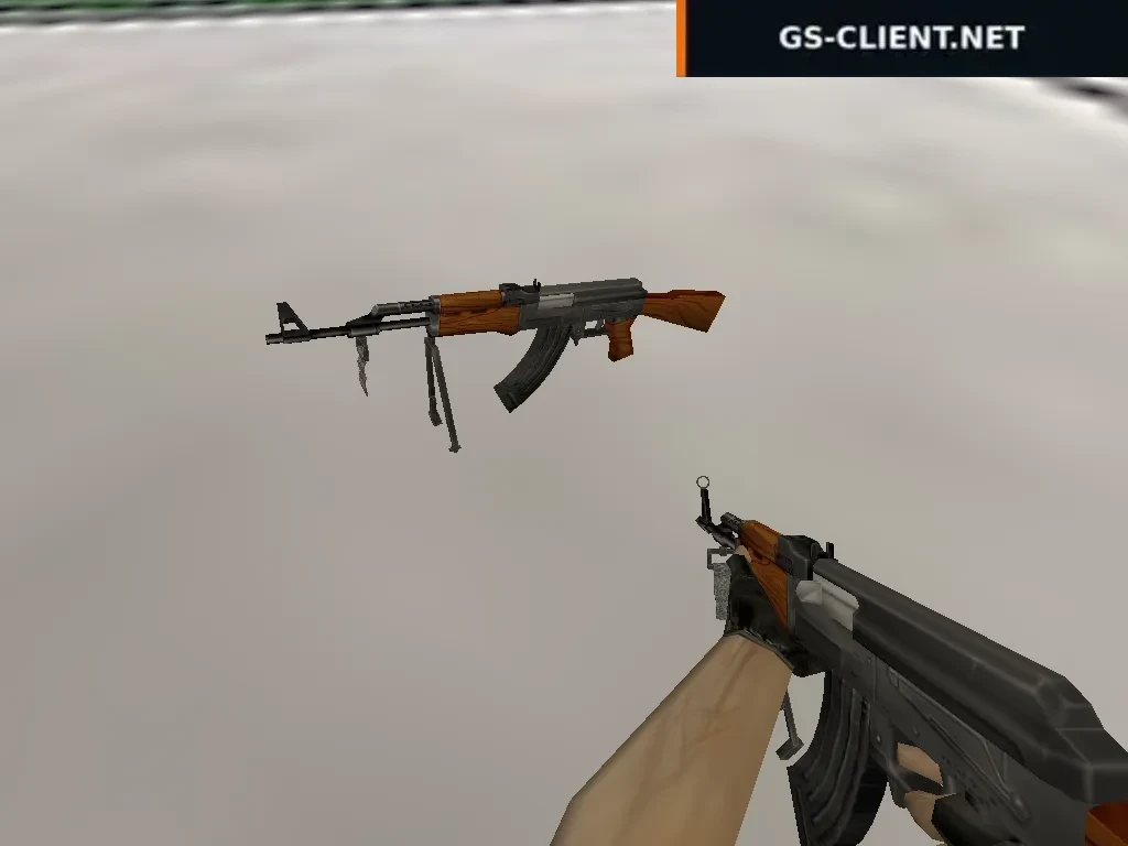 AK-47 с подставкой