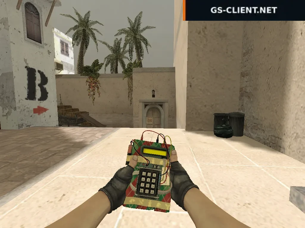 Бомба Новогодняя из CSGO