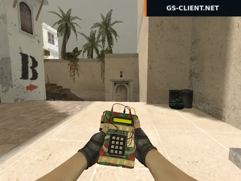 Бомба Новогодняя из CSGO