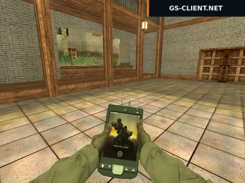 Бомба C4 в виде планшета из CSGO