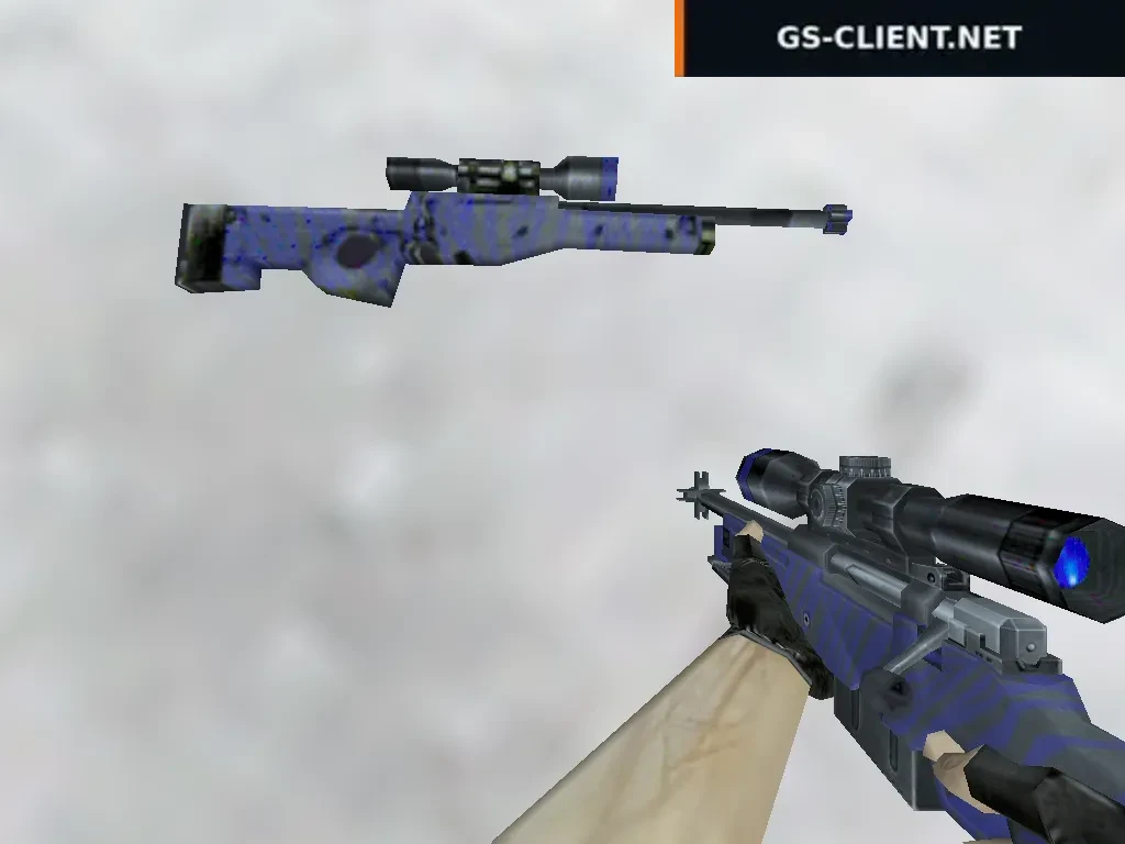 AWP Blue Tiger