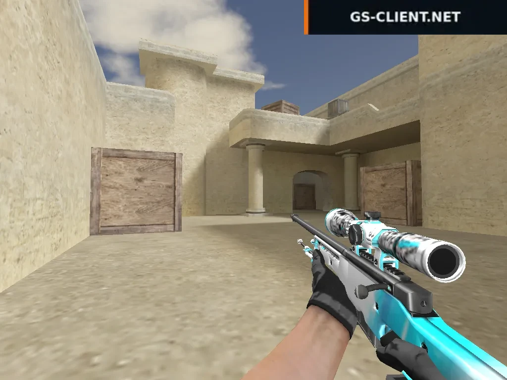 AWP Sticker Bomb Snow