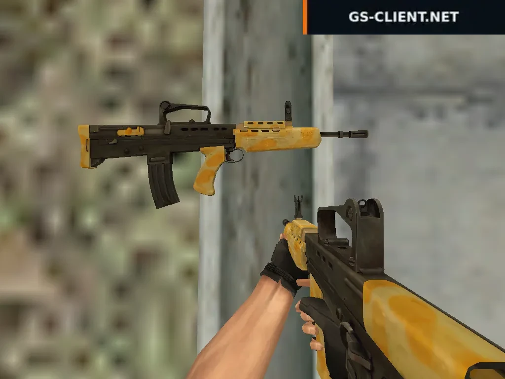Famas Желтый камуфляж
