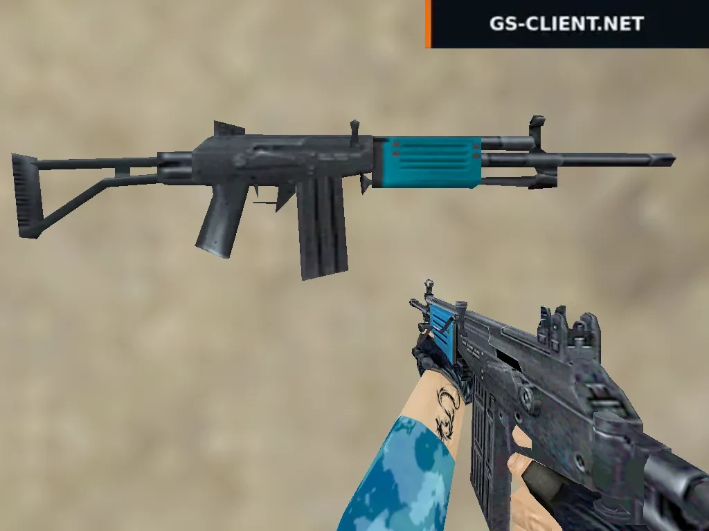 Galil Remixed Blue