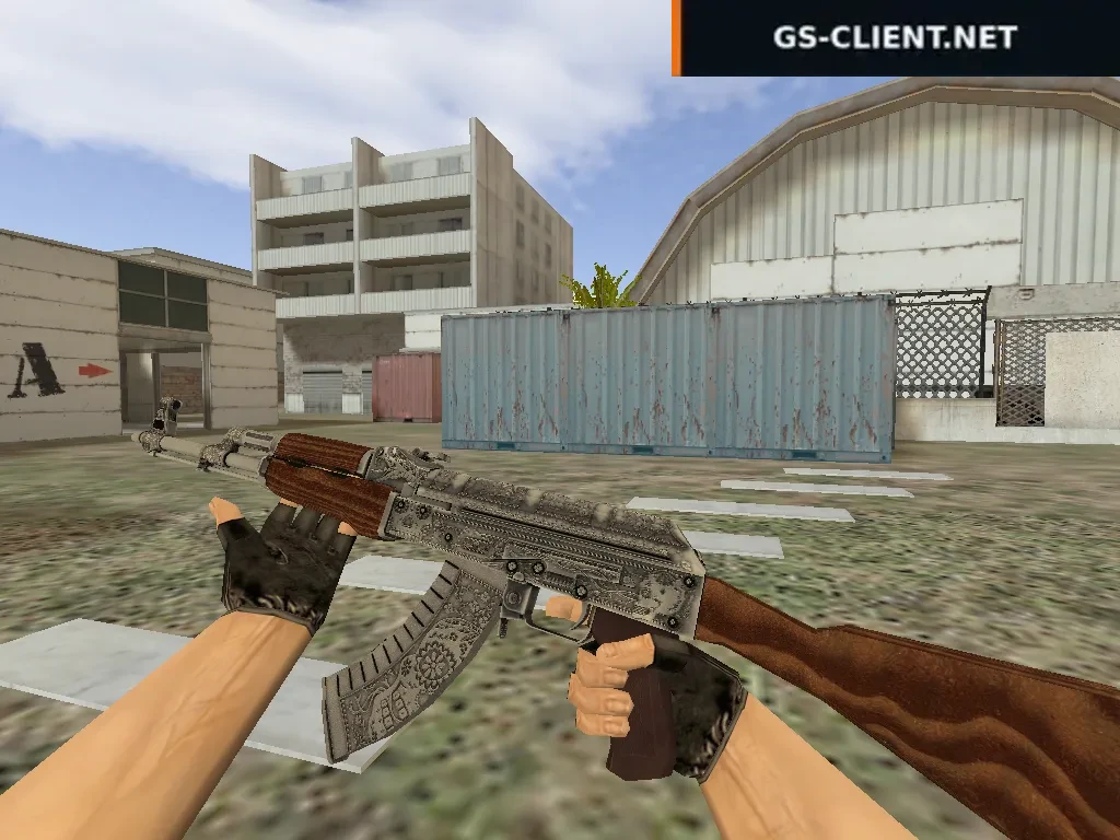 HD AK-47 Cartel с анимацией осмотра