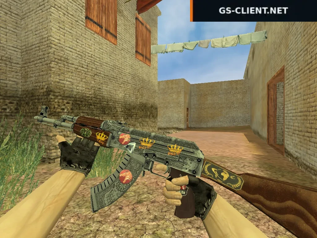 HD AK-47 Cartel с наклейками