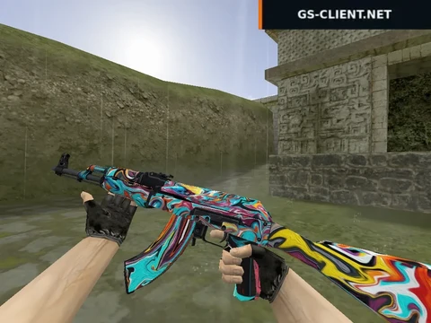 HD AK-47 Colorful Apocalypse
