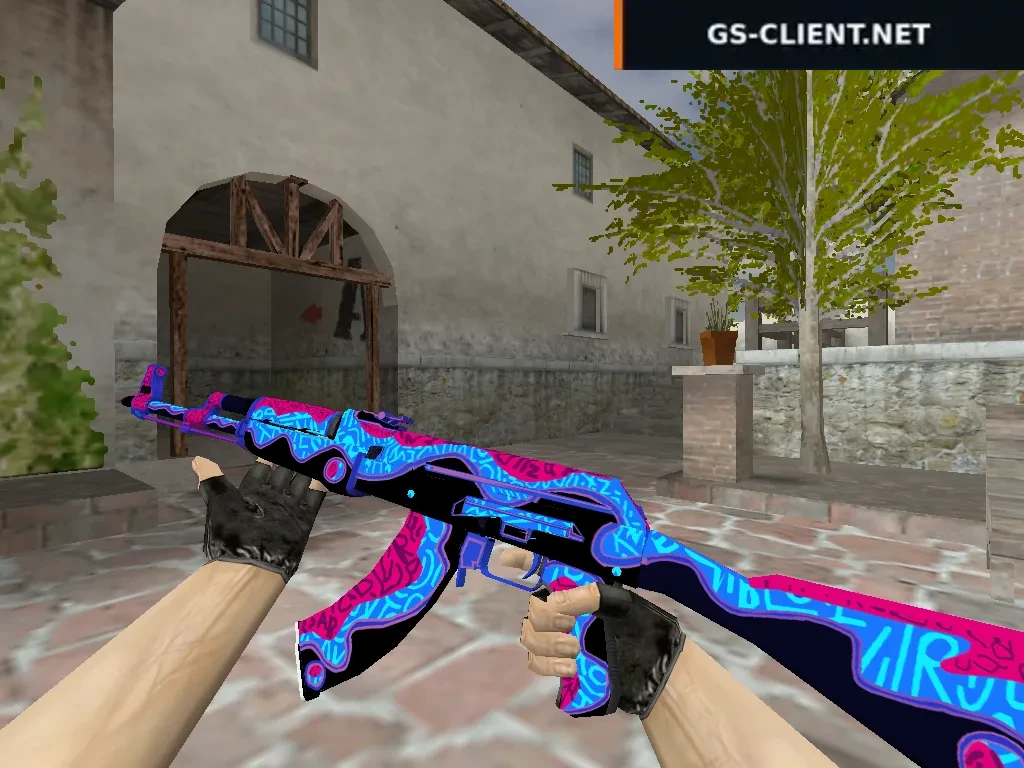HD AK-47 Red Ice