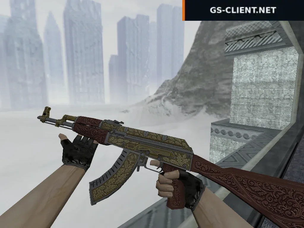 HD AK-47 Royal Platinum Gold
