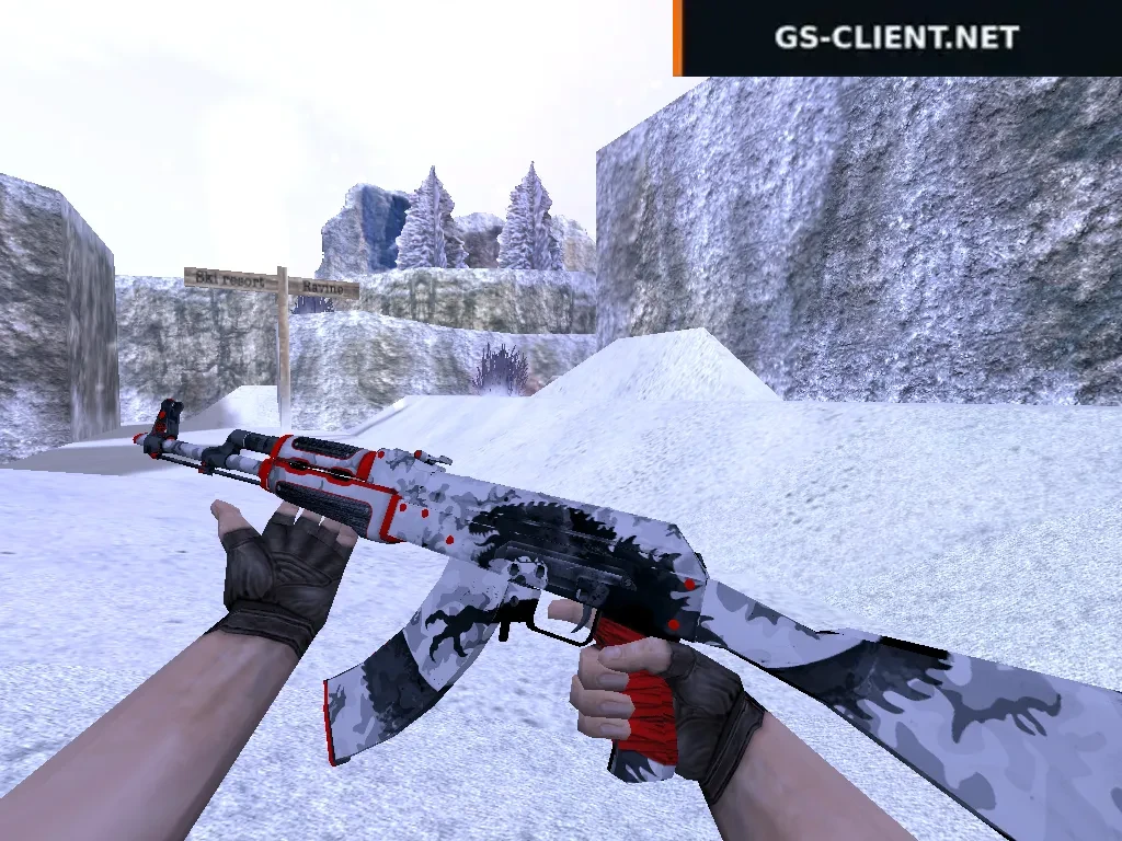 HD AK-47 WarZilla Red Rage