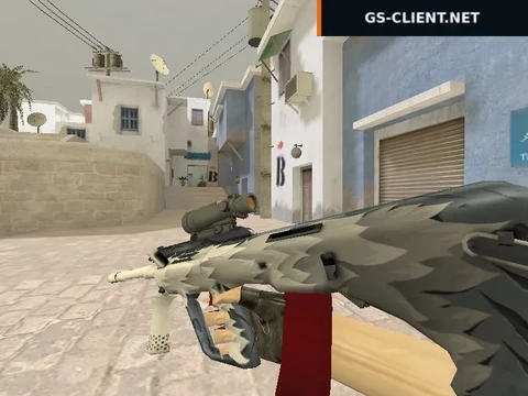 HD AUG White Fang