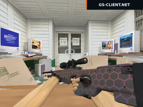 HD AWP Electic Hive с анимацией осмотра