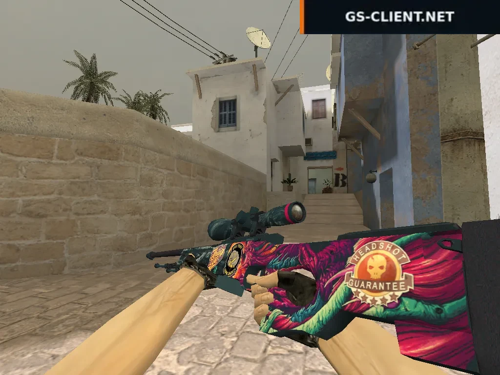 HD AWP Hyper Beast с наклейками