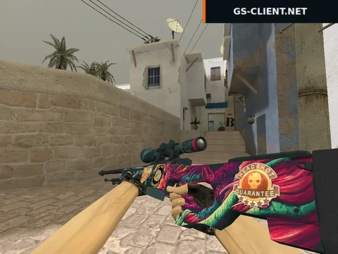 HD AWP Hyper Beast с наклейками