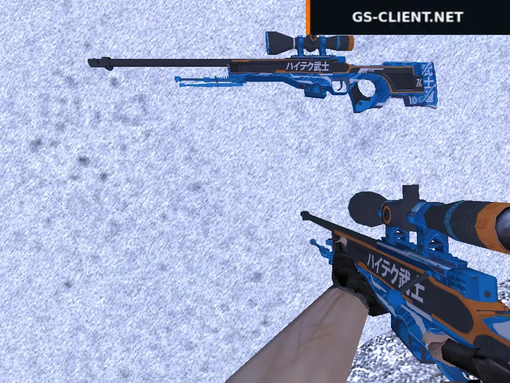 HD AWP Ronin Evolved без анимации осмотра