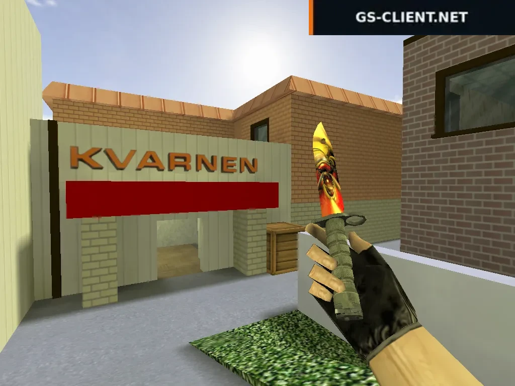 HD Bayonet | Dark Gold