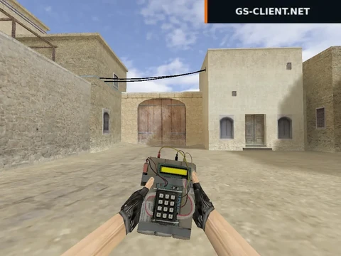 HD бомба из CSGO с отображением цифр
