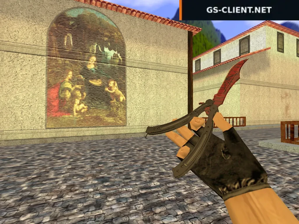 HD Butterfly Knife | Crimson Web