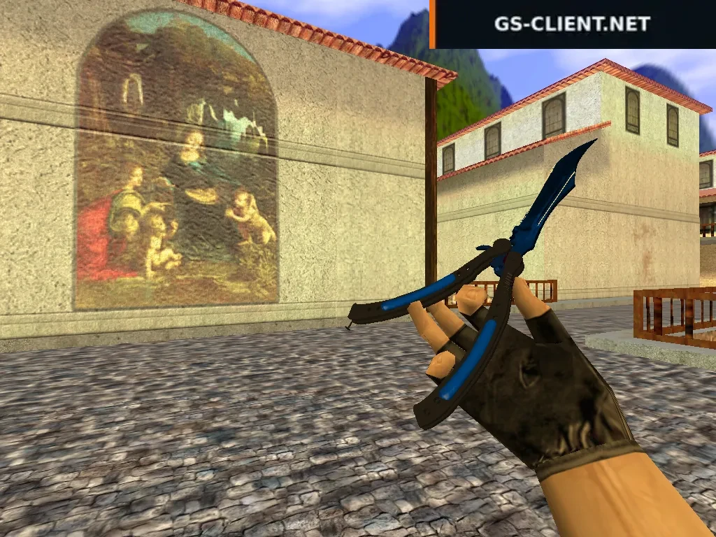 HD Butterfly Knife | Doppler Sapphire
