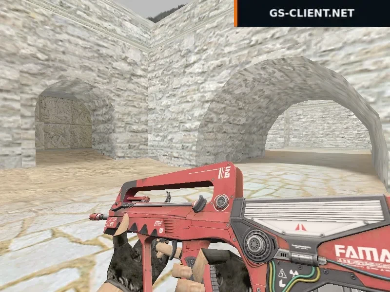 HD Famas Falcon Red