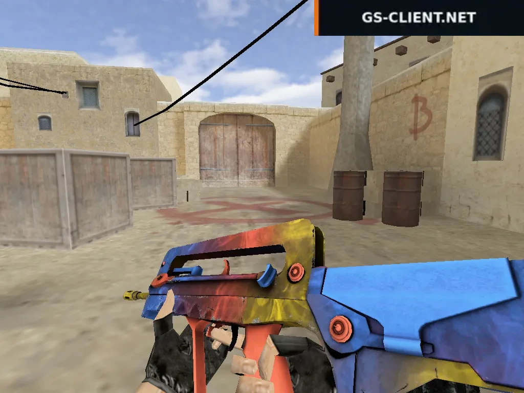 HD Famas Marble Fade