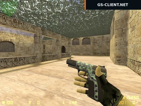 HD Five-Seven Desert Camo Blue