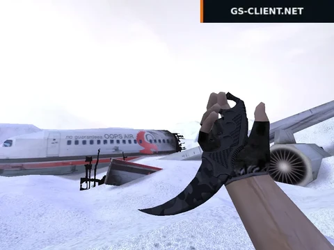 HD Karambit | Black Camo