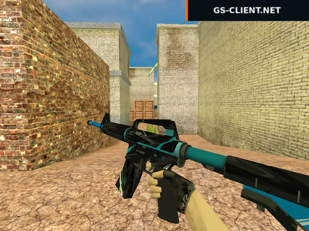 HD M4A1-S Blue Force