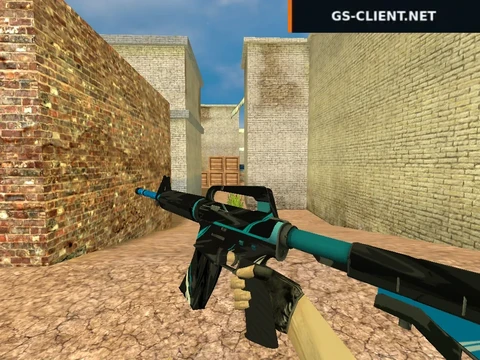 HD M4A1-S Blue Force