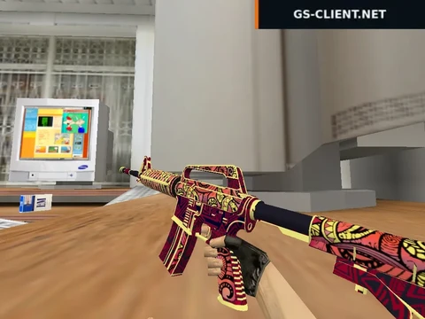 HD M4A1-S Chantico's Fire