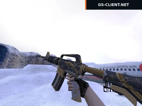 HD M4A1-S Golden Coil