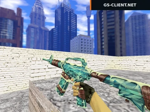 HD M4A1-S Ice Vortex