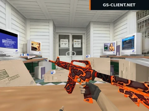 HD M4A1-S Magma Strke