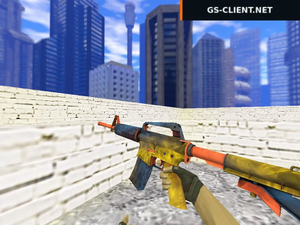 HD M4A1-S Marble Fade