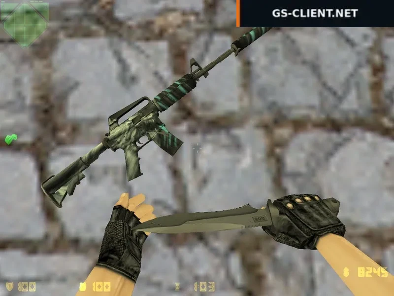 HD M4A1-S Snowstorm