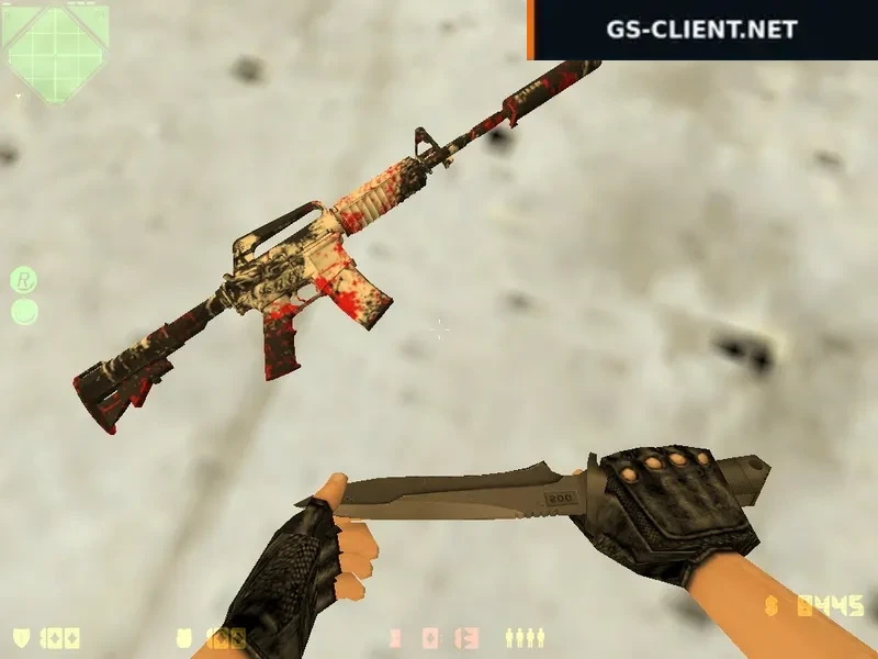 HD M4A1-S Victim