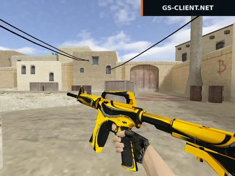 HD M4A1-S Yellow Jacket