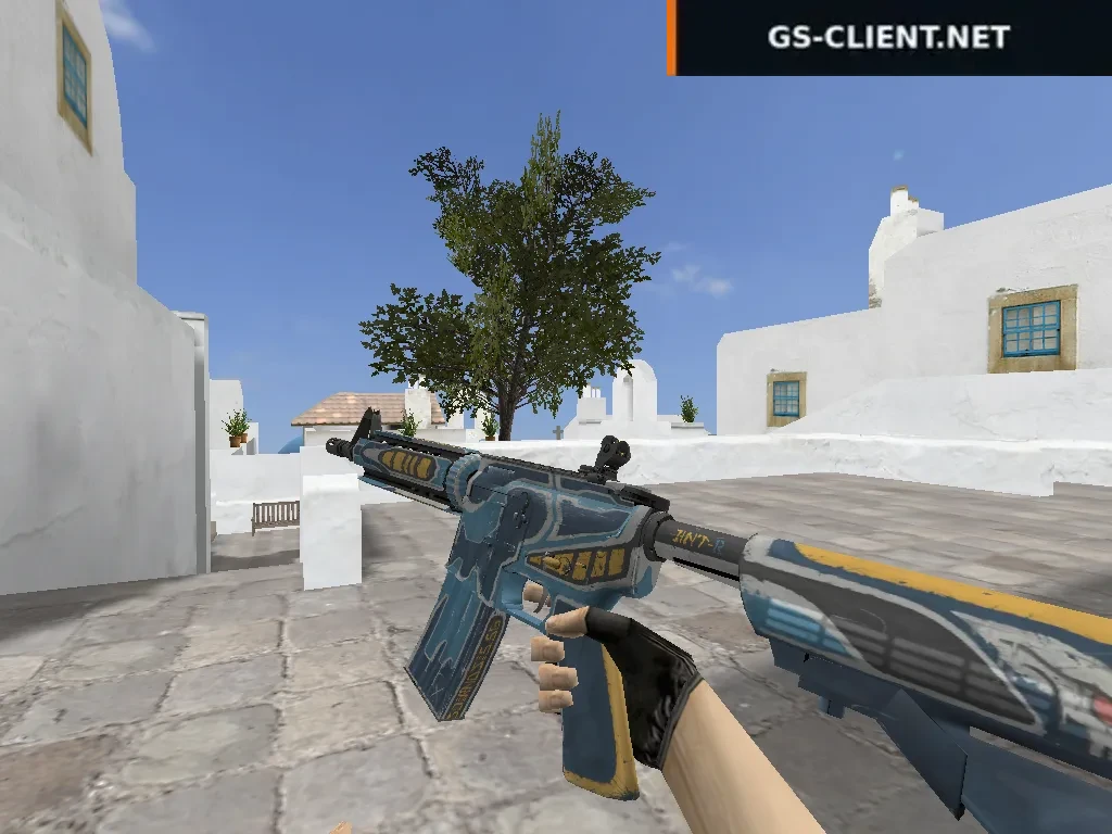 HD M4A4 Bounty Hunter