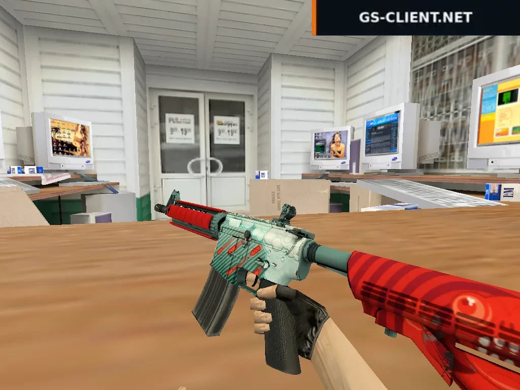 HD M4A4 Bullet Rain