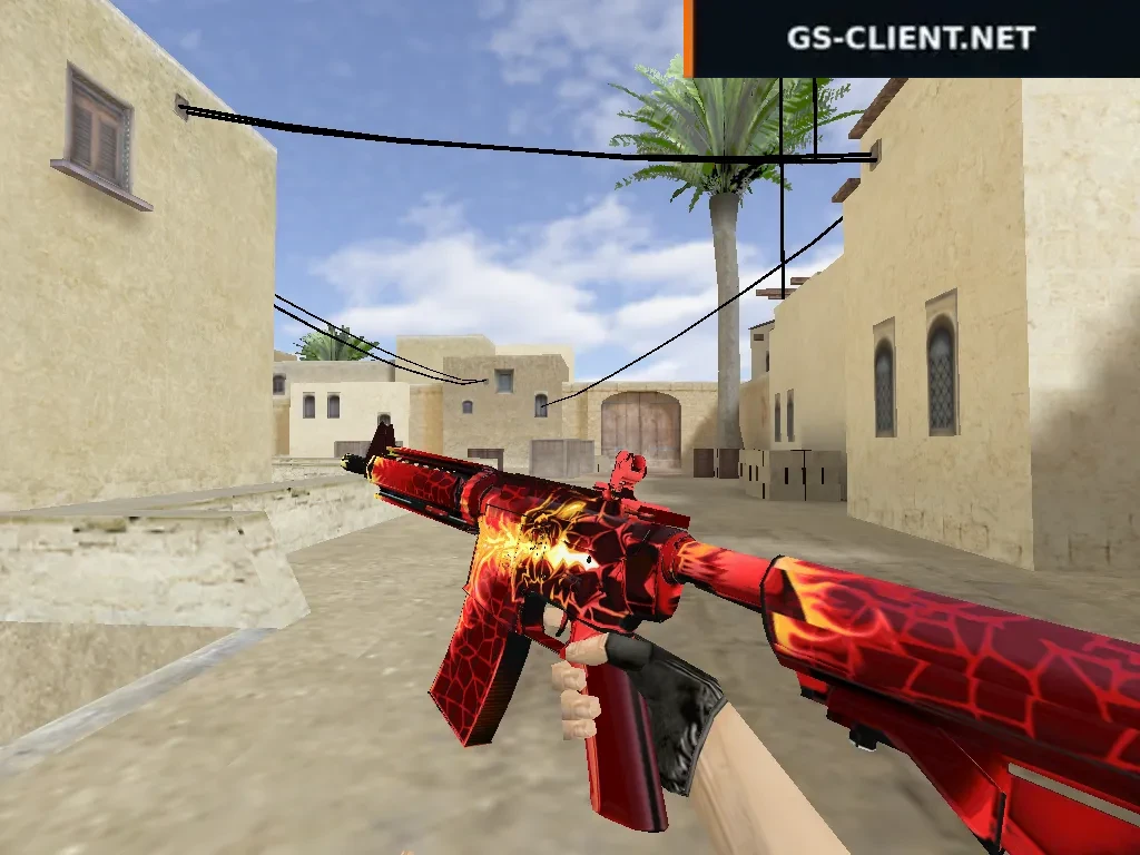 HD M4A4 Burn Out