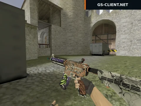 HD M4A4 Rage Of Gods