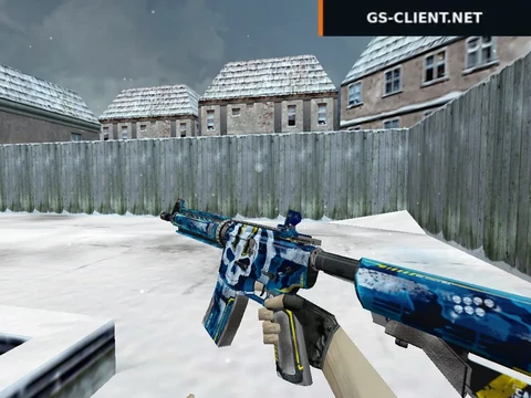 HD M4A4 Ultramarine Maniac