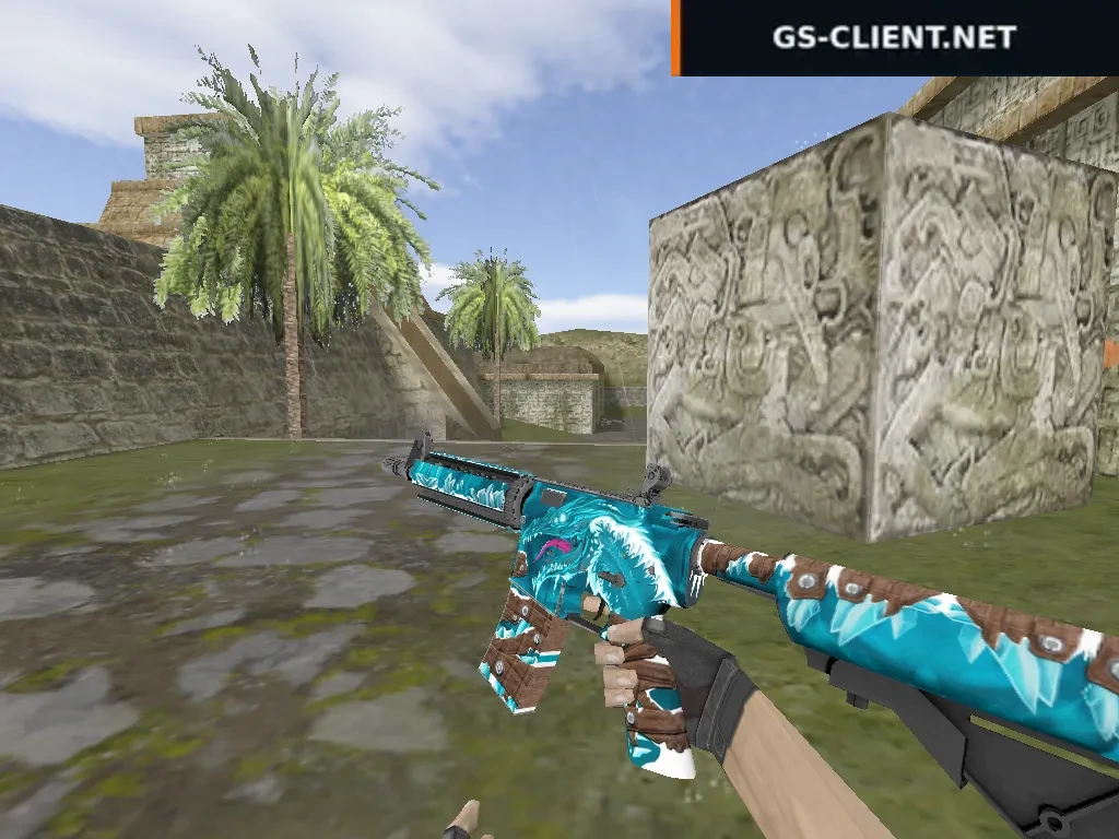 HD M4A4 Winter Wyvern