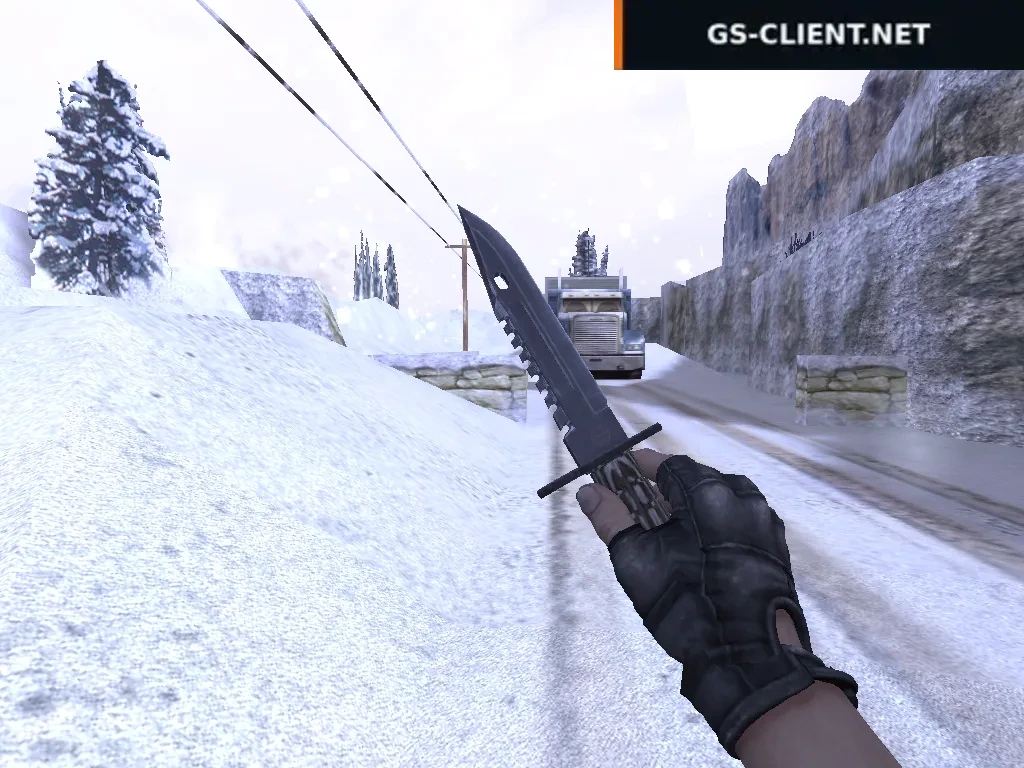 HD M9 Bayonet | Black Laminate