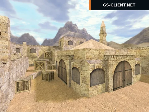 карта de_2minaret для CS 1.6