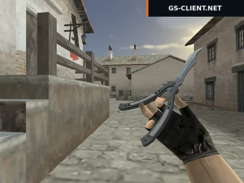 HD нож-бабочка из CSGO